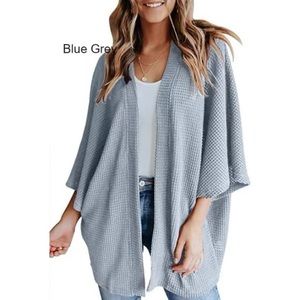 Lightweight Drape Sleeve Cardigan
